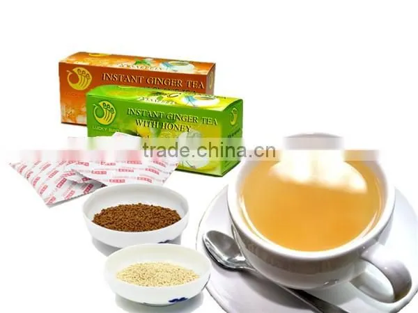 HOT SALE TEA 7G*12SACHETS/BOX*24/CARTON HONEY GINGER TEA INSTANT TEA