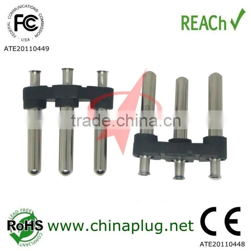 One-year warranty of 3 pin switzerland plug