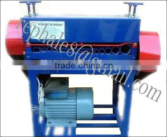 Dual-channel wire stripping machine