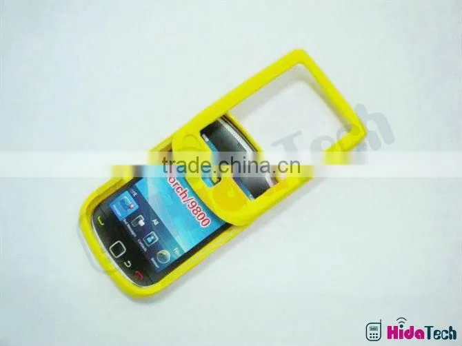 Silicone gel cover case For Blackberry 9800, silicone gel case for blackberry