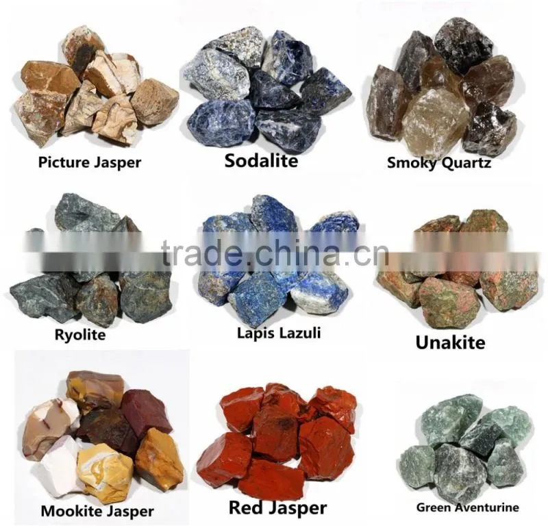 Wholesale Natural Yellow Tiger Iron Rough Stones