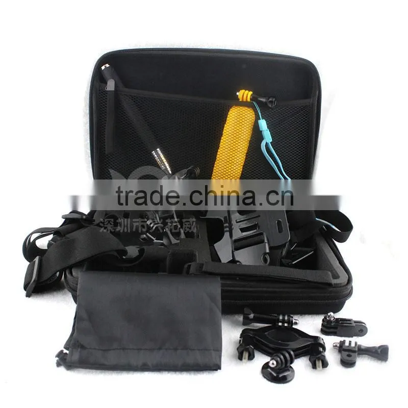 Wonderful gopros accessories ,15-in-1 gopros accessories sets for gopros heros 4,go pro heros 4 / 3+/3 /2 /1