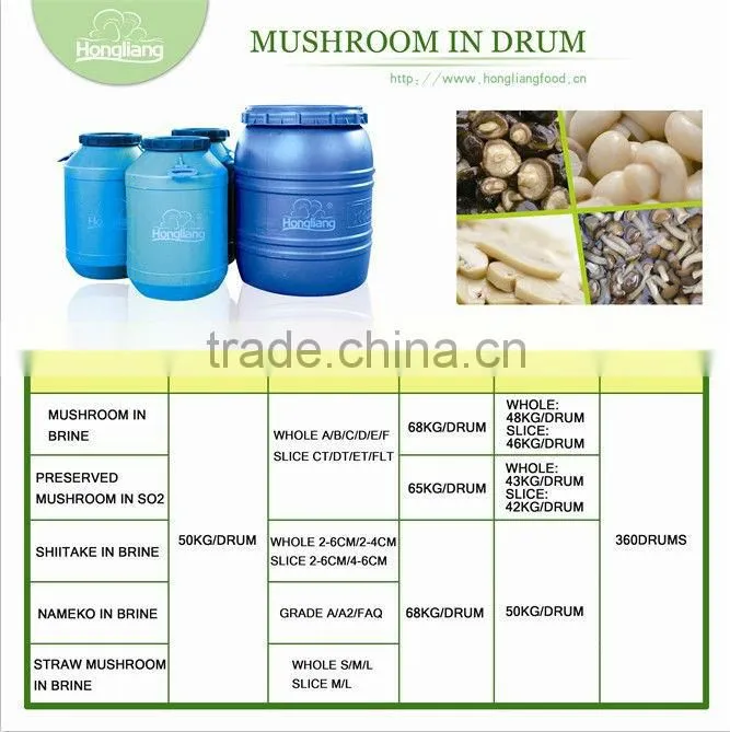 50kg fresh agaricus brazil mushroom
