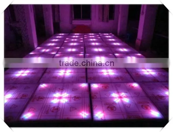 10mm 720 Rgb color led dance floor/Led Disco Floor