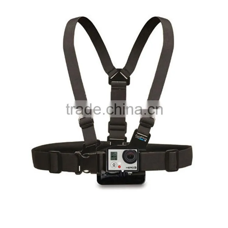 Chest Mount Harness compatible for all go pro and SJCAM cameras Chesty