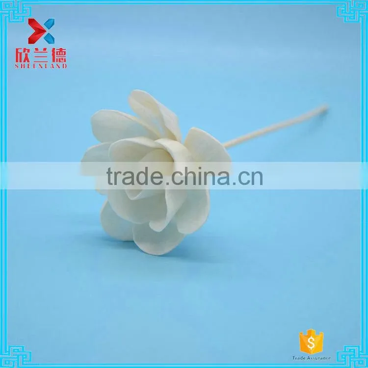 open rose natural white Colored Sola Flower Fragrance Diffuser