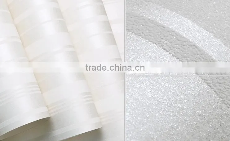 non-woven vertical stripes modern design italian wallpaper