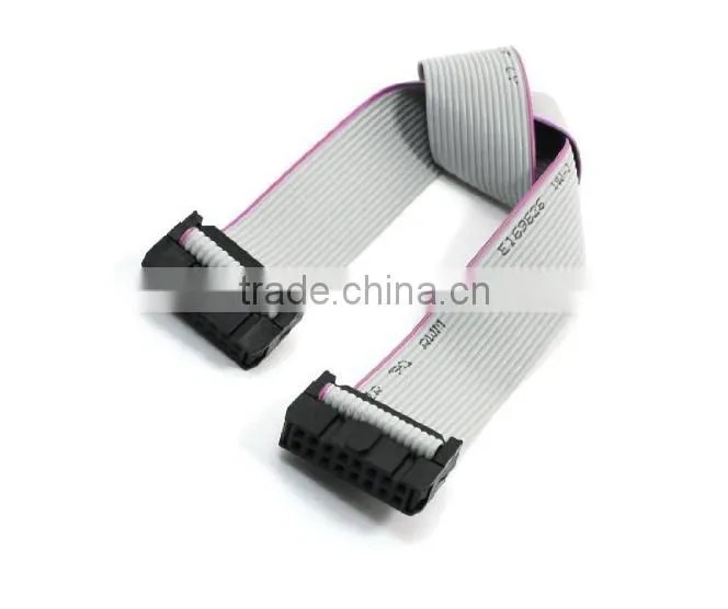20cm Gray 16-pin Female to Female Breadboard Jumper Wires Ribbon Cable