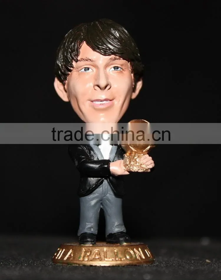 Famous Popular Hot Sale Football Player Plastic Lifelike Figure