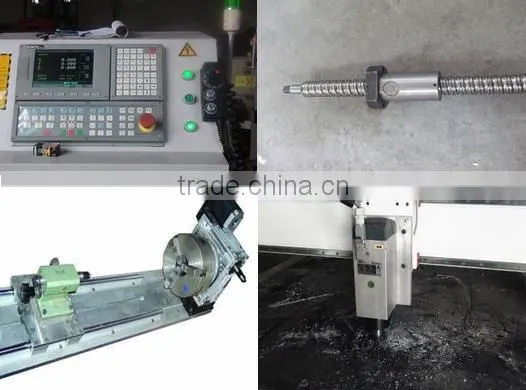 water cooling spindle 5.5kw heavy duty cnc marble carving machinery