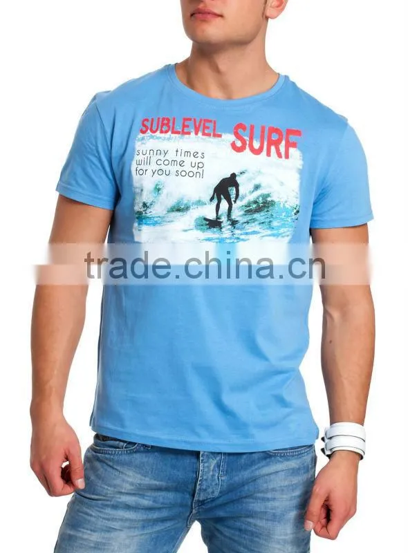 Cotton T-shirt With Print Professional Bangladesh Factory