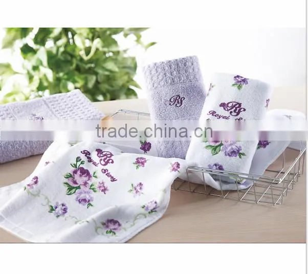 Hot sale 100%cotton gift pack towel set