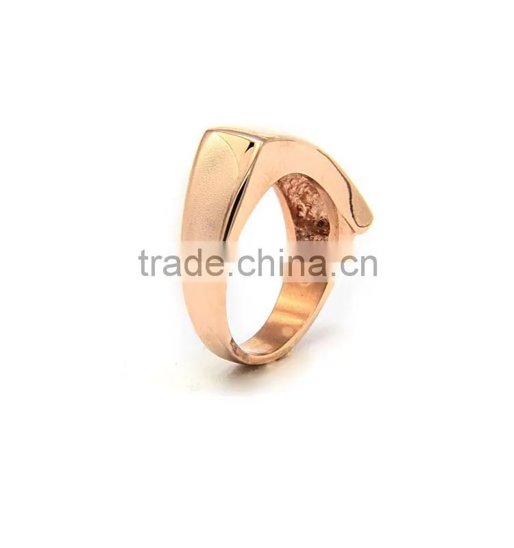 import gold plated jewelry special style women fancy rings