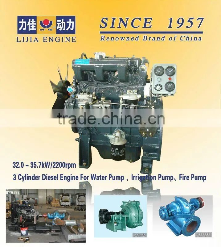 Promotion! 48KW Stationary Power Water Pump 4 Cylinder Diesel Engine