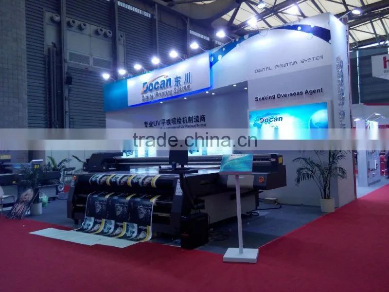 Docan 2.5m UV Plexiglass flatbed Plate aluminium sheet Printer at affordable price