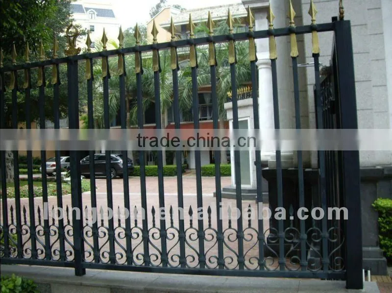Top-selling hand forged ornamental iron fence spears