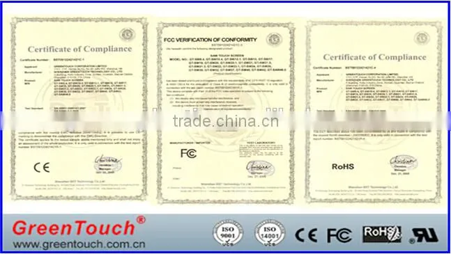SAW Type and 17'' Screen Size High Quality SAW touch screen