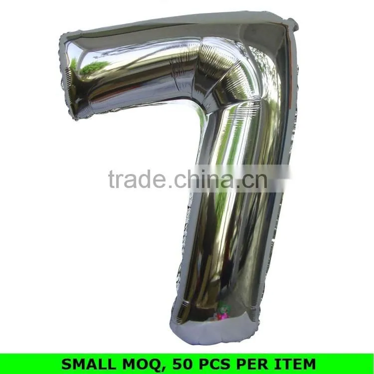 Wholesale 18" /32" /42" Helium Foil Number Party Balloon