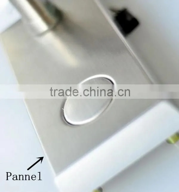 High Security Automatic 5 Latches Zinc Alloy Hotel Safe Door Lock System With 20 Cards