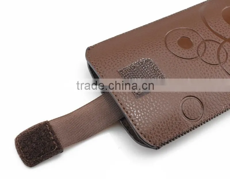 Belt pouch bag for phone,PU leather material universal pouch