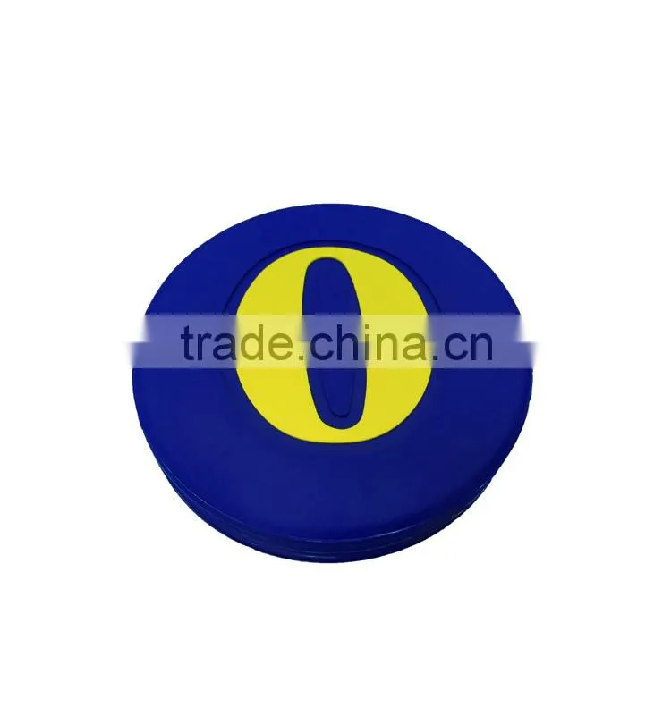 Pvc 23CM Educational Number Mark Mat For Kids