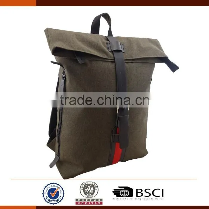 New Unisex Square Book bag Laptop Backpack