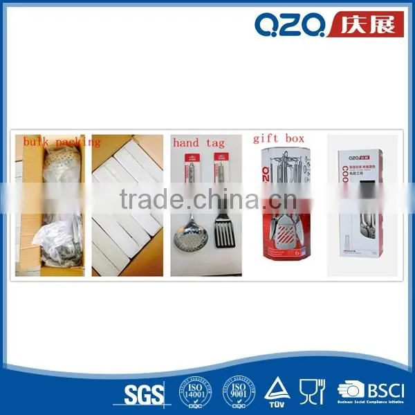 Meticulous workmanship PP handle stainless steel cute kitchen utensils
