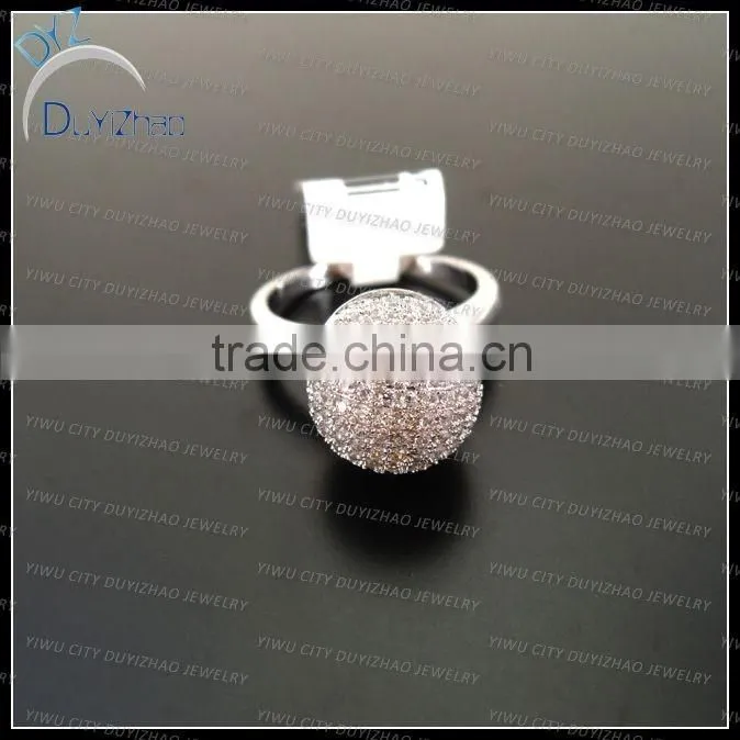 wholesale latest factory price ladies cz fashion rings