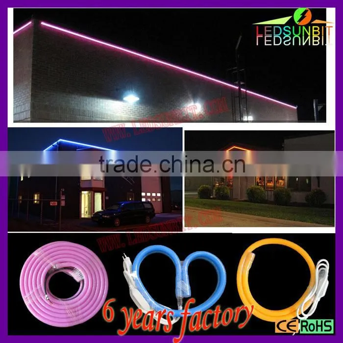 2014 hot sale flexible LED neon for building decoration