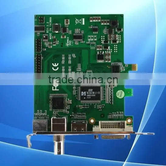 Pcie SDI video capture card PCB Assembly/PCBA/compression cards, video decoder card, decoder, etc.), video conferencing systems