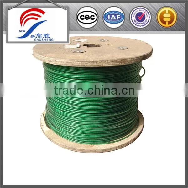 7x7 vinyl jacketed wire rope