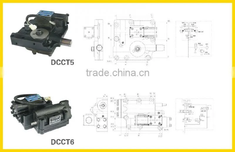 DCCT6 excavator hydraulic control valve electric control valve
