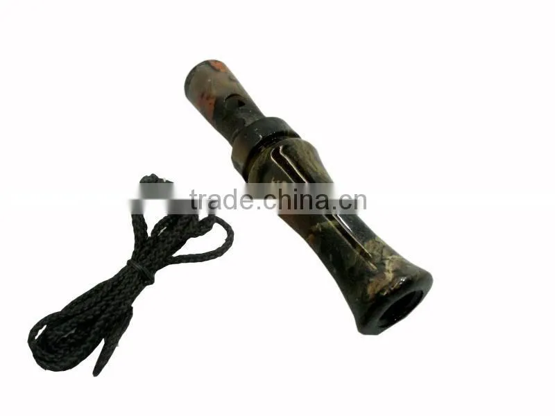 Double Reed PP Duck Camo Whistle/Game call/Mallard Call