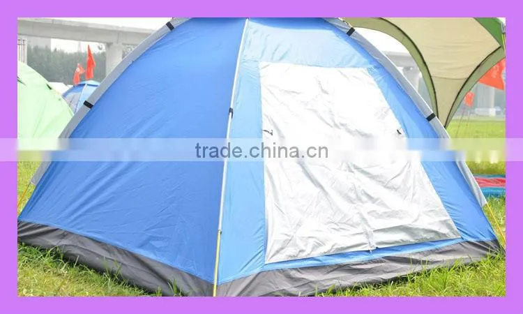 single layer camping 3 Person dome tent