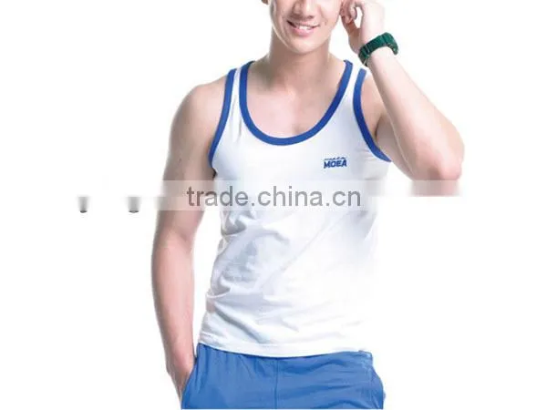 Custom tank top, mens cotton vest, casual gilet(YCT-B0651)