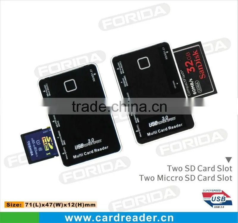 USB 3.0 all in one card reader, 8 SLOT card reader