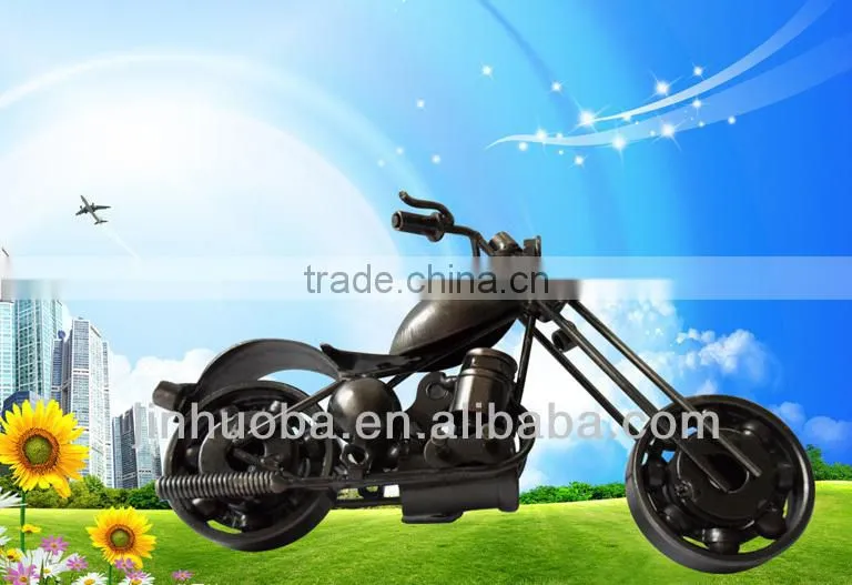 2013 latest metal moto model decoration