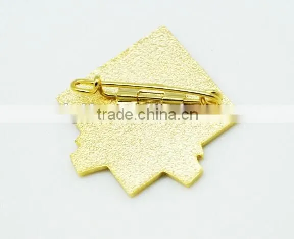 Promotion cheap metal badge sportsmen's clup