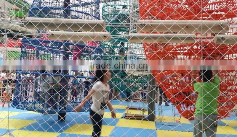 2015 Kids and adult Indoor Obstacle Ropes Course