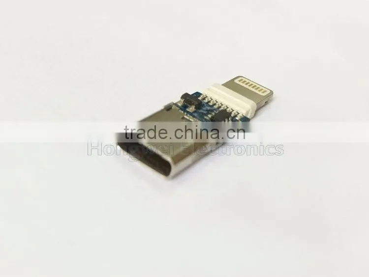 Type C USB adapter circuit board type C female to Iightning male