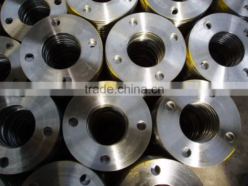 uni forged blind pipe threaded flange