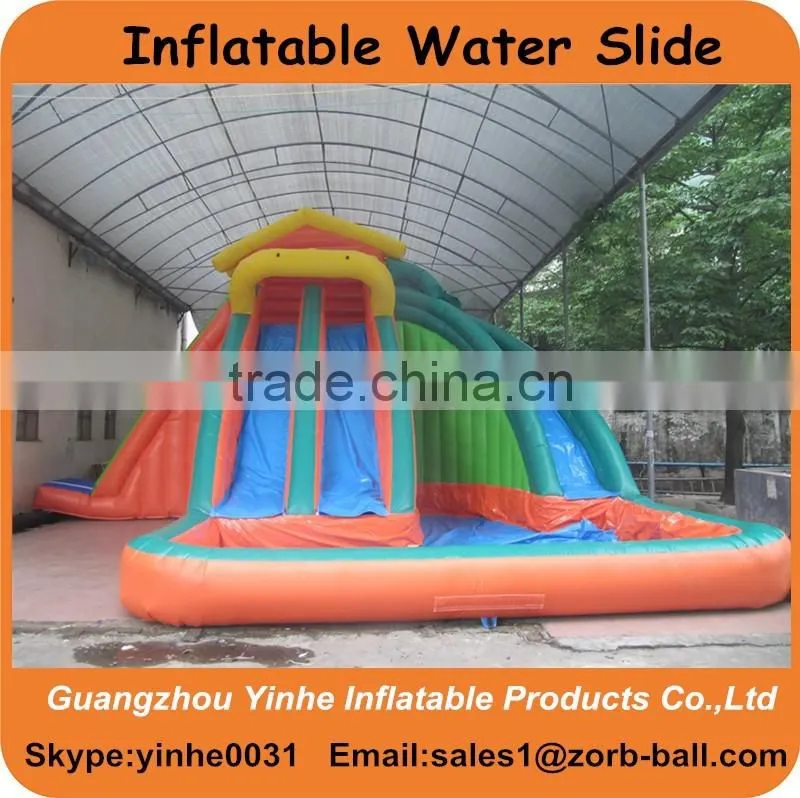 Indoor Funny inflatable water slide for kids Factory Price!