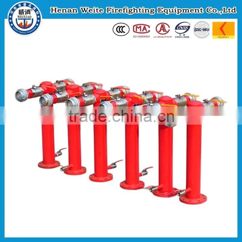 Patented products PS100/65x2 foam hydrants My company won the national patent certificate