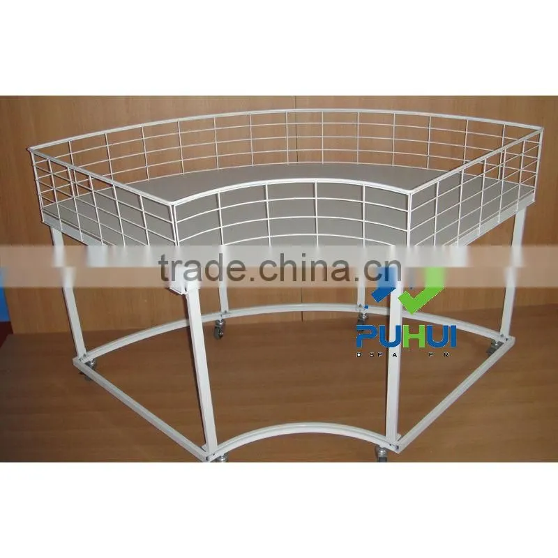 big round luxurious store stand for bulk promotion