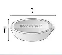 100g MELTING DISH CRUCIBLE CERAMIC CASTING SILICA CRUCIBLE