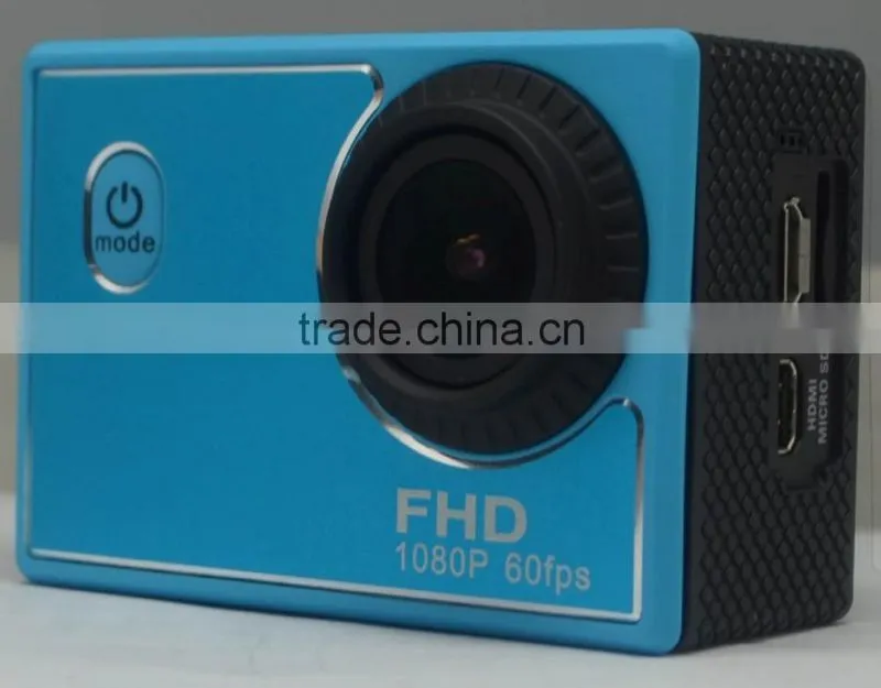 1.5inch LCD 1080p 60fps MOV170 degree helmetcamera
