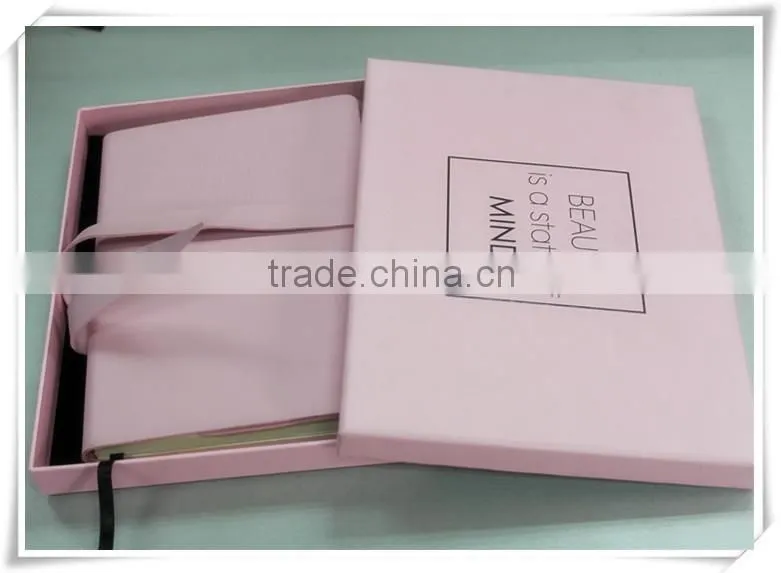 Promotional FSC approved recycled paper leather diary note book hardcover notebook as birthday gift