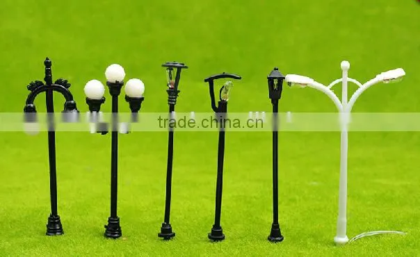 plastic building material outdoor light, scale model building lighting, HO scale, ML-16
