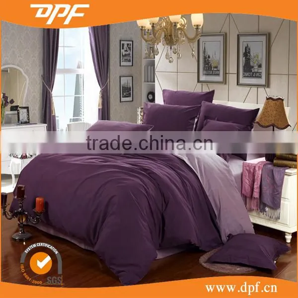 Hotel Textile turkey style dark solid color bedding sets