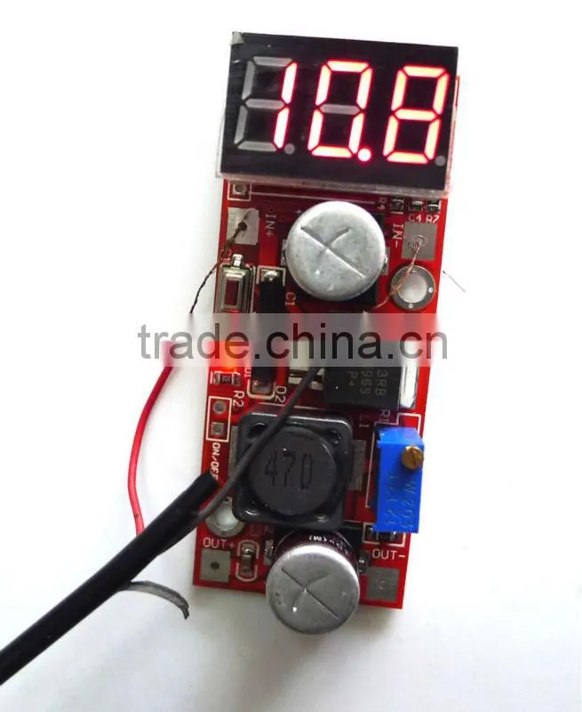 Voltmete DC Adjustable Buck Step Down Converter LM2596 Voltage Regulator